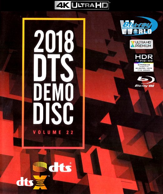4KUHD-251. DTS Demo Disc Vol.22 2018 4K-66G (DTS:X 7.1)
